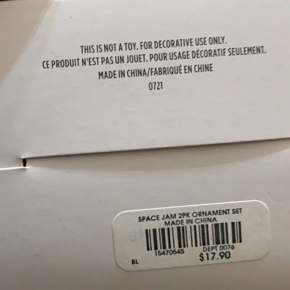 Hallmark Space Jam A New Legacy Christmas tree ornaments - Picture 6 of 6